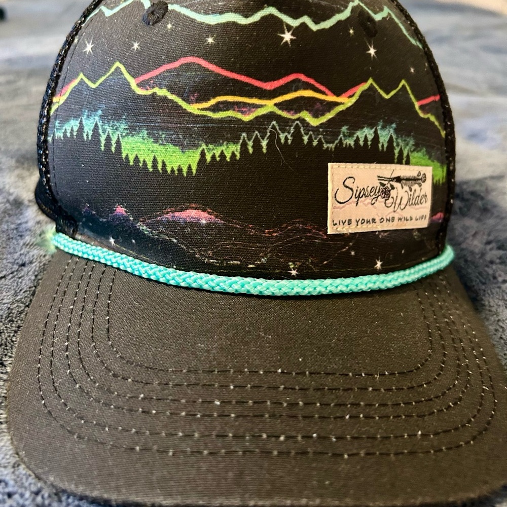 Sipsey Wilder Trucker’s Hat with Mountain Design